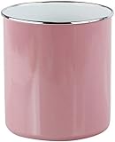 Calypso Basics 82661 by Reston Lloyd Large Enamel-on-Steel Holder Utensil Jar, Pink