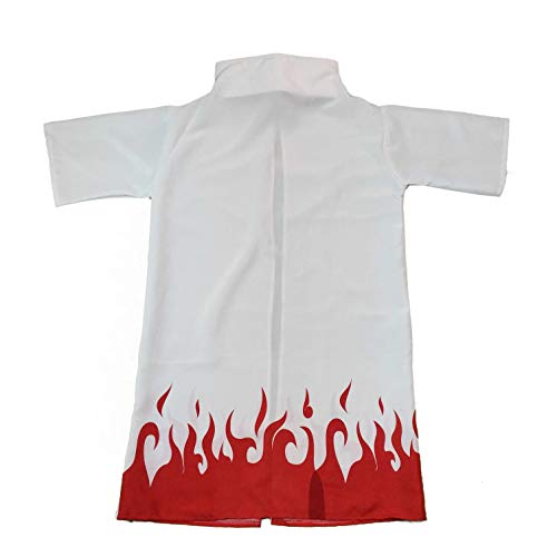 Capa do Minato Manto do Hokage Cosplay Naruto