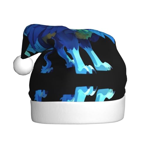 WHJWZY Sombrero de Navidad para adultos, accesorio festivo, Halloween, ceremonias anuales, fiestas de vacaciones, imagen de Pixel Griffin