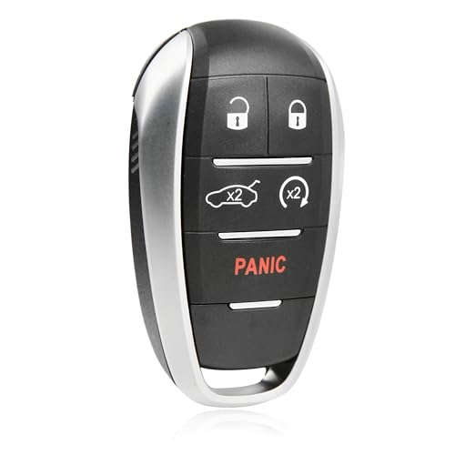 Keyless Entry Remote Key Fob Replacement 5-Button for 2017 2018