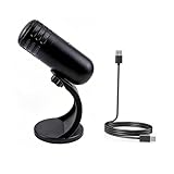 Utilisation polyvalente : alimenté par USB, ce microphone à condensateur pour l'enregistrement fonctionne parfaitement avec Cortana, Discord, le chat vocal et la reconnaissance vocale. Le microphone omnidirectionnel est compatible avec les ordinateurs de bureau, les ordinateurs portables ou les PS4/PS5, ce qui répond à la plupart de vos besoins quotidiens en matière d'enregistrement. (Remarque : il ne s'agit pas d'un haut-parleur ni d'un haut-parleur)