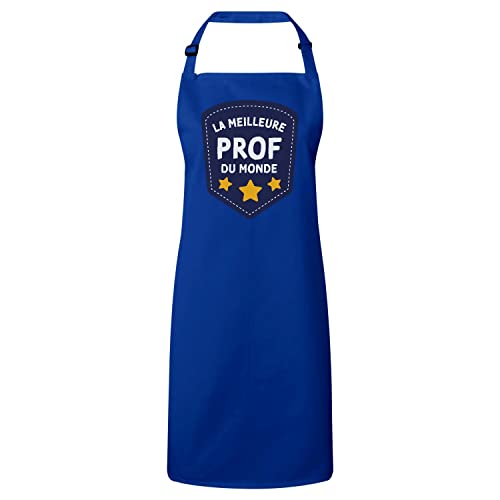 Tablier cuisine premium textile haute qualité professeur collège lycée