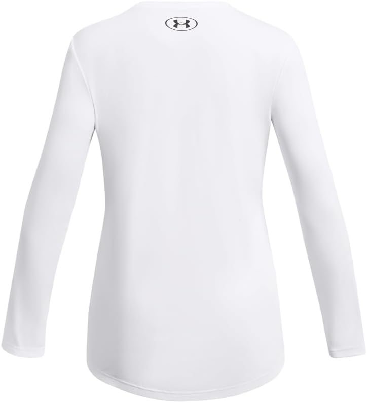 Under Armour Girls' Tech Big Logo Printed Long Sleeve - Image 2