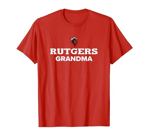 Rutgers University Scarlet Knights Rutgers Grandma T-Shirt, Men, Red, Large