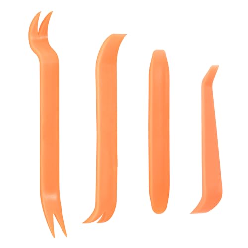 Bczhieulw 4pcs Kit de Herramientas de desmontaje para Coche, Juego de cuñas y palancas de plástico