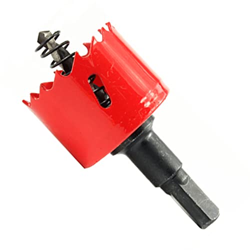 Astp&Fh 1-31/32 Inch Hole Saw With Arbor Mandrel ,Hss Bi-Metal & Heavy Duty Steel Design, For Metal,Stainless Steel,Cornhole Boards,Drywall,Plastic,Brass,Aluminum,Iron And Wood（50Mm） #TOP1