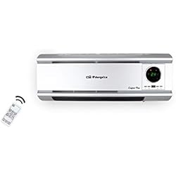 Ventilador Split Orbegozo SP 6500 Calefactor de pared, 2000 W, mando a distancia, programación diaria y semanal, protección contra sobrecalentamiento, panel LED