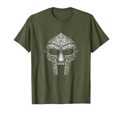 Villain Mask Tshirt T-Shirt, Men, Olive Green, Small