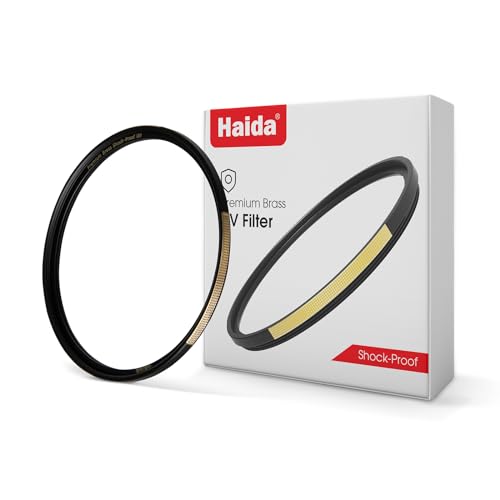 Filtro UV de latón anti-impactos Haida 62mm que elimina reflejos y neblina ultravioleta 1