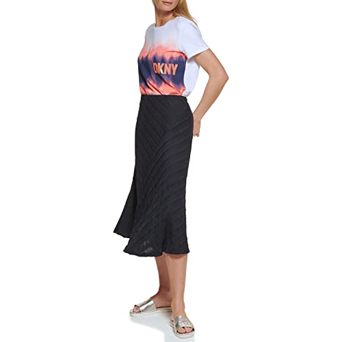 DKNY Women's Everyday Textured Comfy Knit Skirts2