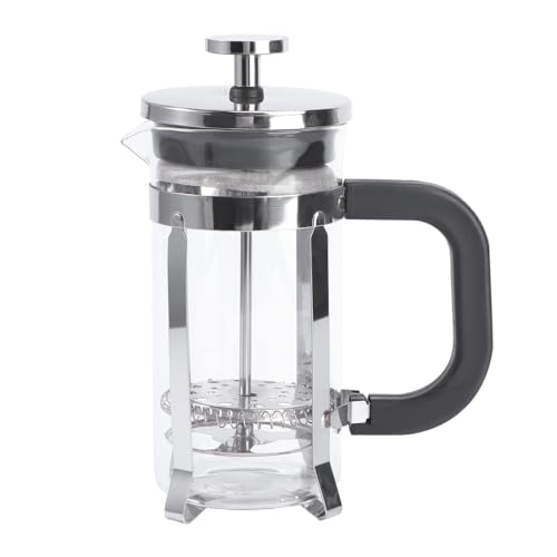 VINTORKY Cafetera de Prensa Francesa Acero Inoxidable para Café y Portátil y de Limpiar