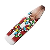 Bügelbrett Bezug Gelbes Weihnachtslicht Bügelbrettbezug für Dampfbügelstation Fleckenabweisend Hitzebeständig Atmungsaktiver Polyester Bügeltischbezug Schnelleres Bügeln (XL)