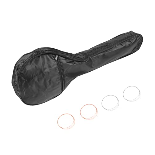 Abaodam Dulcimer Case Bag Strap Crossbody Mandolin Carry Bag Protective Storage for Strings