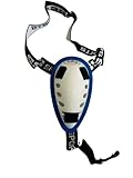 SSS Cricket Abdominal Guard with Adjustable Waist Strap, Extra Soft Rubber Edges, Mens, White