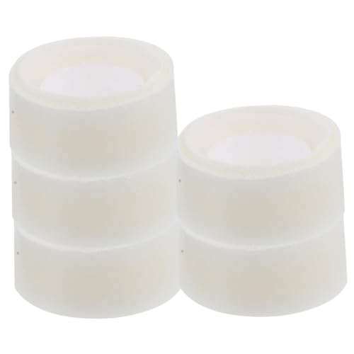 HAPINARY 5 Rollos De Cinta Adhesiva Para Globos Puntos De Pegamento Removibles Cinta Transparente Cinta De Punto Removible Cinta De Doble Cara Pegatinas Redondas Punto De Pegamento