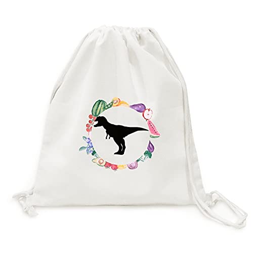 Beauty Gift os de dinosaure sac en tissu pliable à sangle pour amateurs de nature