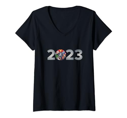 T-shirt Avengers Marvel col V le cadeau idéal pour femme fan