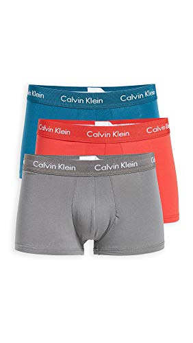 Image of Calvin Klein Men's Polyester Classic Solid Trunk (Pack of 3)