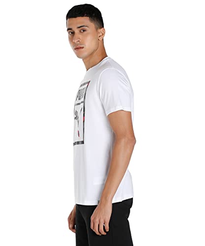 Image of Puma Men's Solid Regular Fit T-Shirt