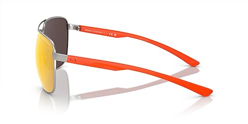Image of Armani Exchange mens Ax2047s Round Sunglasses