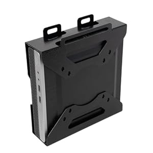 Shinar Metall Halterung Kompatibel mit HP Desktop Mini,ProDesk Mini,EliteDesk Mini,Untertisch und Wandhalterung Montagebügel Mini PC Monitor VESA-Halterungsadapter