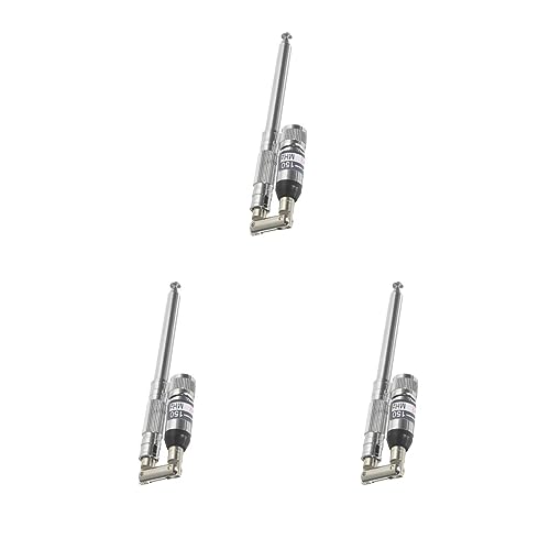 Antenne radio FM TNC en acier inoxydable pour transmetteur et talkie-walkie 76-108 MHz Lot de 3