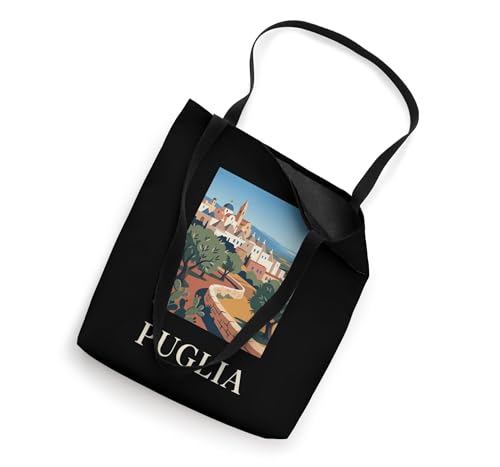 Bolso Tote con diseño de viaje costa mediterránea miniatura 2