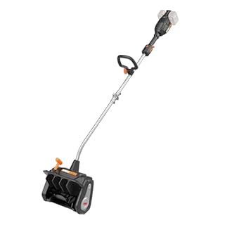 WORX WG460E.9 Akku-Schneefräse 40V(2×20V), bürstenloser Motor, 30 cm Räumbreite, 7,5 m Wurfweite, max. Schneehöhe 15 cm – kompakte Schneeräumlösung, ohne Akku & Ladegeräte