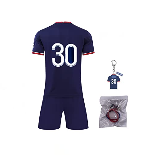 HCHANG-SPO 2021-2022#30 Kids Soccer Jersey Youth Size Fans Football Shirt Birthday Gifts for Boys Girls Blue 10-11years HCHANG-SPO 2021-2022#30 Kids Soccer Jersey Youth Size Fans Football Shirt Birthday Gifts for Boys Girls Blue 10-11years