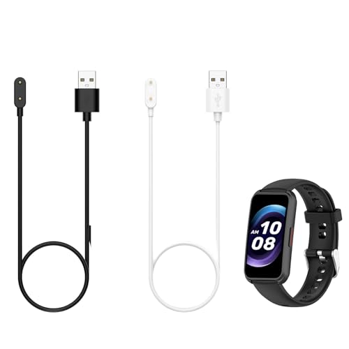 BabyValley Charging Dock Compatible with Keep B4 Lite/Keep B4 Watch, 3.3Ft USB Cable Replacement Charger Charging Dock Cable for Keep B4 Lite/Keep B4 Accessories (Black+White)