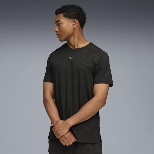 PUMA Herren CLOUDSPUN Trainings-T-Shirt M, Black