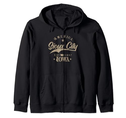 Sioux City, IA | Iowa Sudadera con Capucha