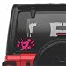 CMI DD970HP Gas Gauge Empty Full Decal Sticker | 5.5-Inches By 4-Inches | Premium Quality Hot Pink Vinyl