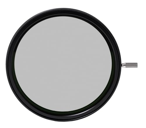Kase 77mm Screw-in Filter Black Mist 1/4 / ND 2-5 Stop Variable Neutral Density Optical Glass
