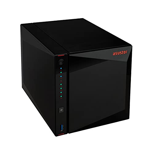 Asustor AS5304T 4GB NAS 16TB (4X 4TB) EXOS, montado y Probado con SE ADM Instalado