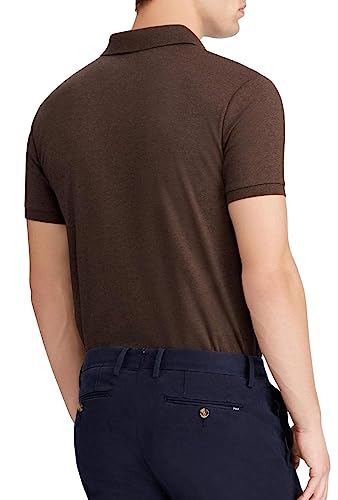 POLO RALPH LAUREN POLO RALPH LAUREN Men Medium Fit Interlock Polo Shirt BrownSigPny, XL3