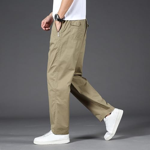 Pantalon cargo été homme ample anti-transpiration avec cordon ajustable - 3