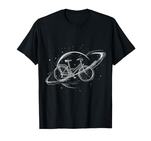 Gráfico Espacio Bicicleta Camiseta