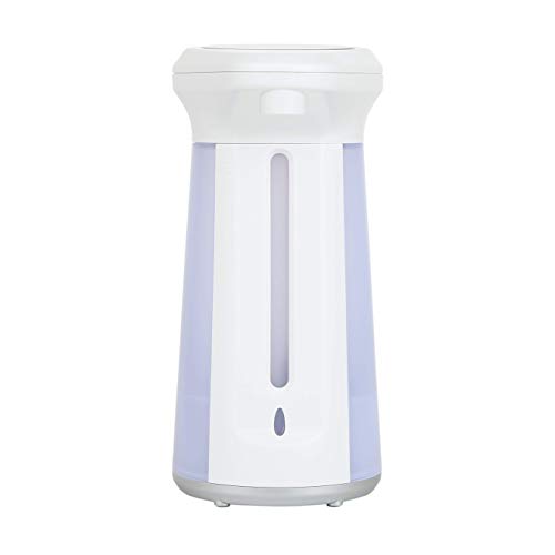 Image of Cleanze Touchless Soap Dispenser | Automatic Liquid Soap & Hand Sanitizer Dispenser | Hands-Free, 11.1oz (Pack of 2, White)