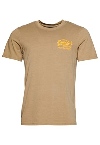 Vintage VL Neon tee Superdry Canyon Sand Brown XL Hombre
