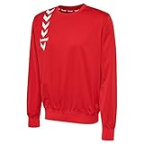 hummel Unisex Essential Sweat Sweatshirt rot 100% Polyester Größe XXL