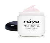 Raya Mint Soufflé Facial Cleanser 4 oz (102) | pH Balanced Face Wash for Oily and Combination Skin|