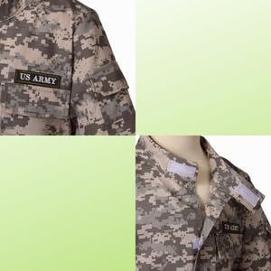 Disfraz de Soldado Militar Camuflado para Niños miniatura 4