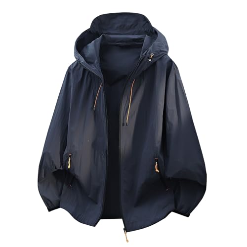 Chubasquero para hombre impermeable y ligero para protegerse de tormentas de verano 6