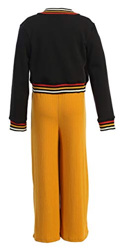 Image of iGirlDress Girls Wide Leg Off Shoulder Elegant High Waist Rompers Palazzo Pants Trousers Jumpsuits USA 4-14