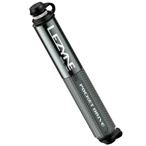 Lezyne Pocket Drive Handpumpe, Lite Grey, 140 mm