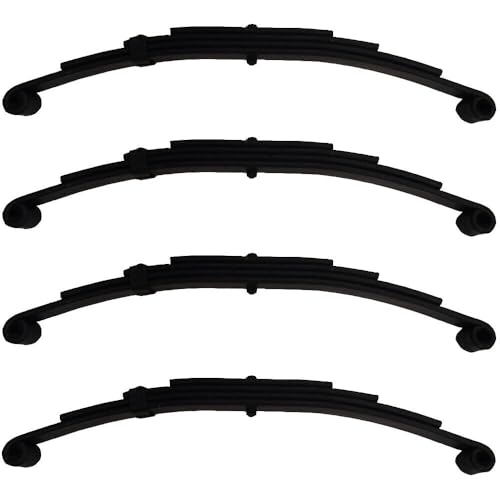 BEAR FLAG EDITION for 4pk Trailer 4 Leaf Spring Double Eye 25 1/4