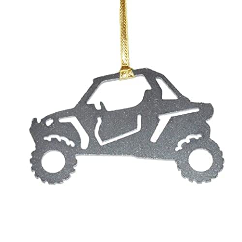 Amazon.com: Metal UTV Christmas Ornament, side by side, SxS, RZR : Home ...