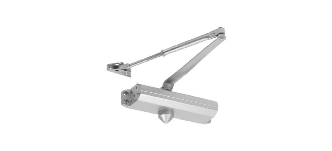 Ferme-porte aluminium Dc100127 12643 taille 3 pour bureau et maison