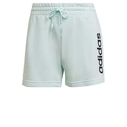 Adidas short essentials slim logo pour femme en coton doux